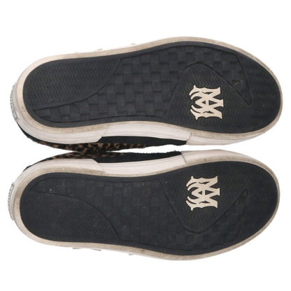 Amiri SUNSET SKATE LOW HARAKO leopard Sneakers Black x Beige x White Size 43