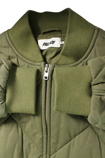 Palace D-QUILT BOMBER Jacket Green Size XL