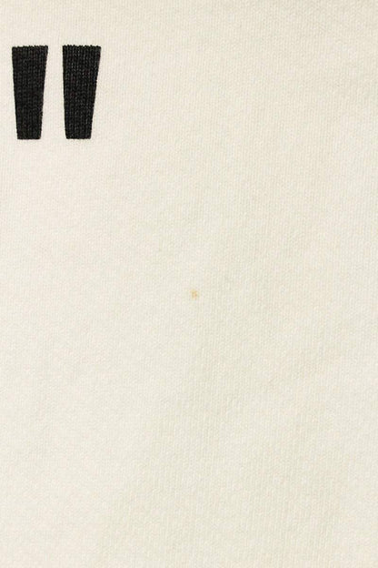 Off-White 19SS Print Pullover Hoodie White Size XL