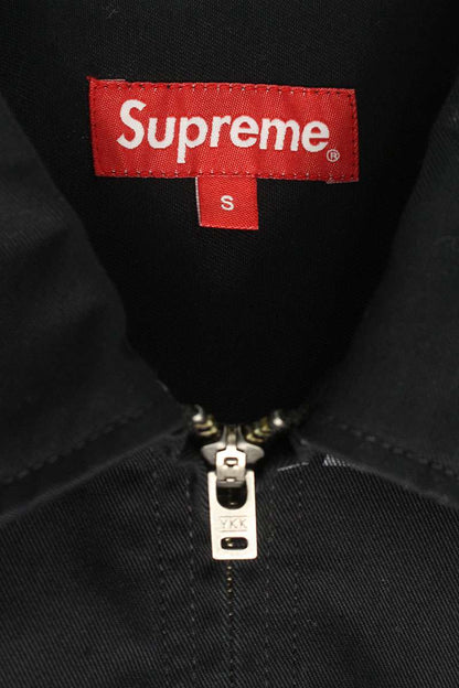 Supreme x Antihero 22SS Work Jacket All-Over Print Cotton Blouson Black Size S