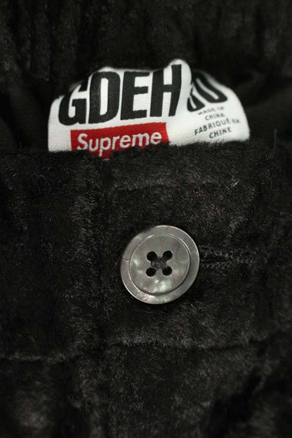 Vintage Supreme Bottoms - SUPREME x GOODENOUGH 25SS Crushed Rayon Cargo Short Cargo Pants Black Size 30 - Authentic Archive