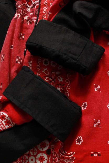 READYMADE Hoodie Red x Black Size XS