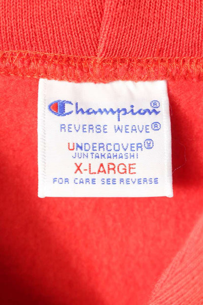 Undercover x Champion 25AW REVERSE WEAVE Red Size XL