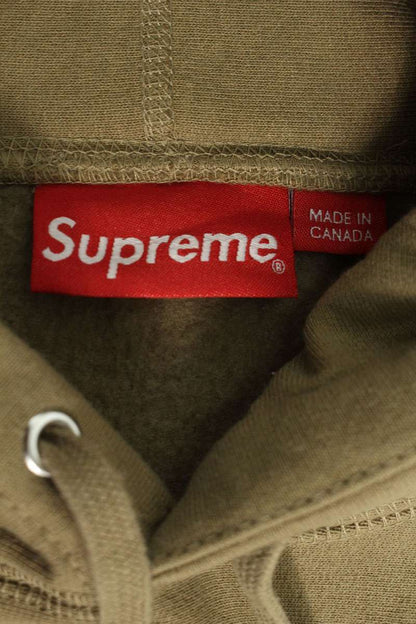 Supreme 23AW Box Logo Hooded Sweatshirt Brown Size XXL