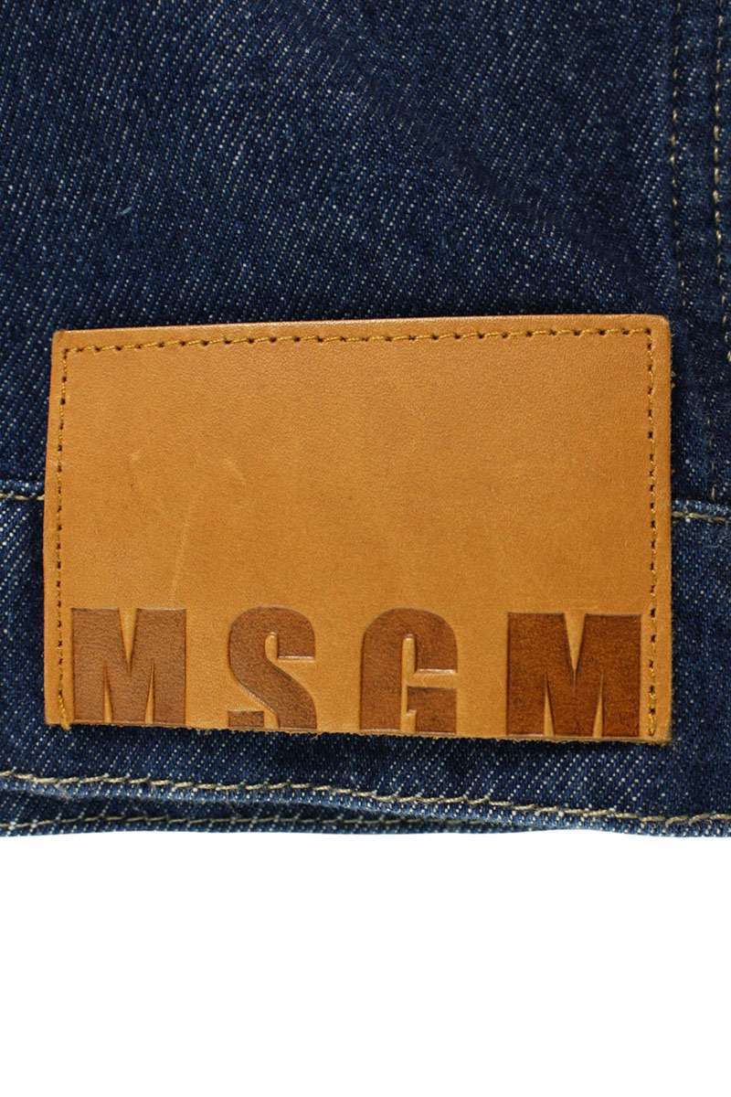 MSGM Denim Jacket Blue Size S