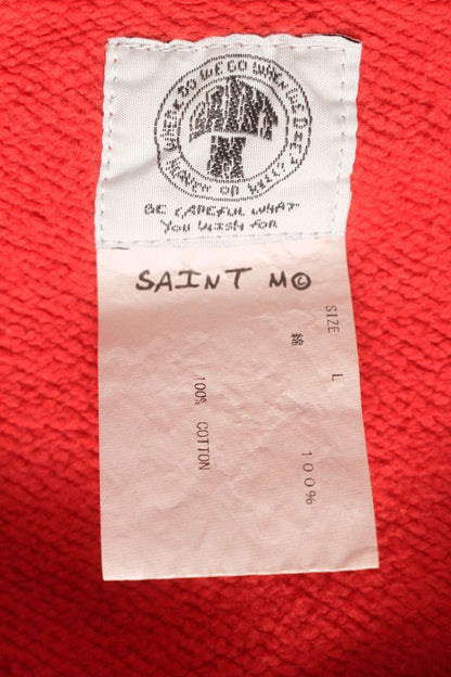 Saint Michael Vintage Hoodie Red Size L