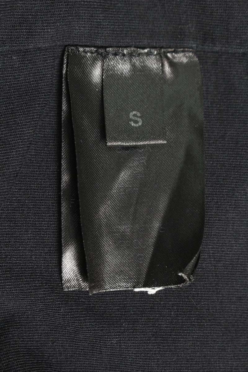 Vetements 24SS Print Long Sleeve T-Shirt Black Size XS