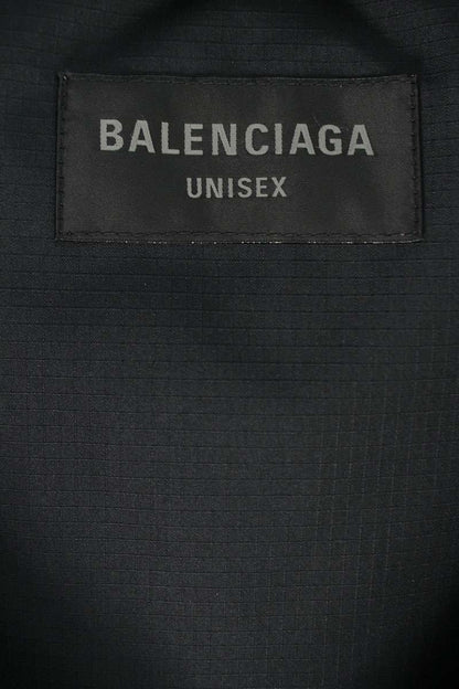 BALENCIAGA Swing Puffer Gilet Down Vest Black Size XS