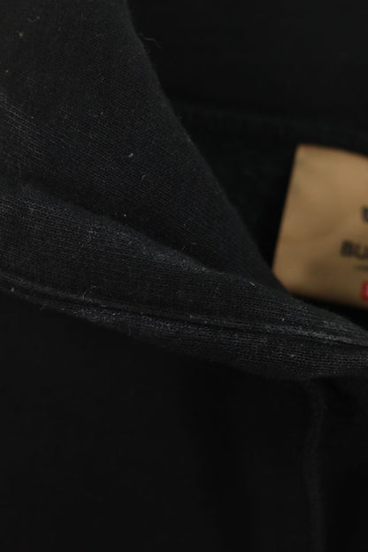Supreme x Burberry 22SS Burberry Box Logo Hooded Sweatshirt Black Size XL