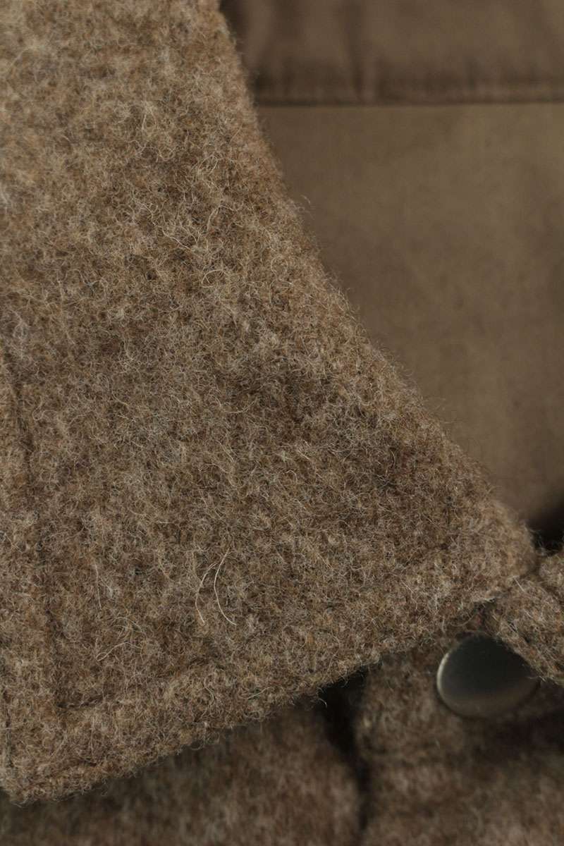 Rick Owens WLD Wool Blouson Brown Size 44