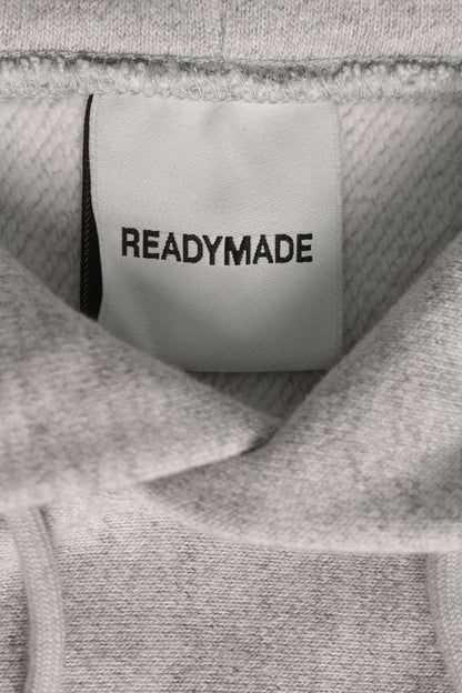 READYMADE Logo Embroidered Pullover Hoodie Gray Size M