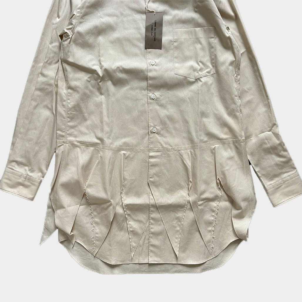 COMME DES GARCONS HOMME PLUS 23SS Shirt Beige Size XS