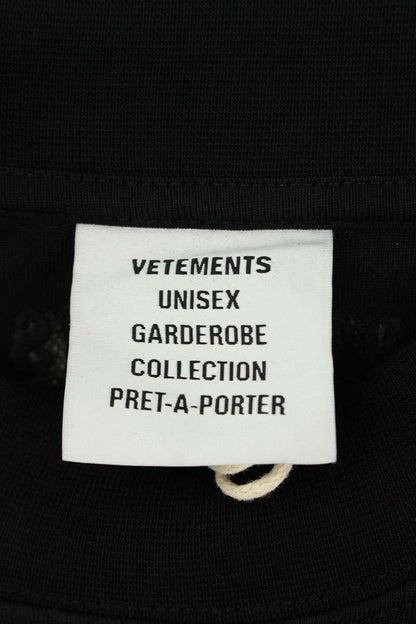 Vetements 25AW BLACK CofIconicNunMetalizedT T-Shirt Black Size XS