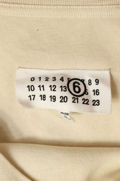 XL SH Tie Dye Logo T-Shirt Beige Size XL