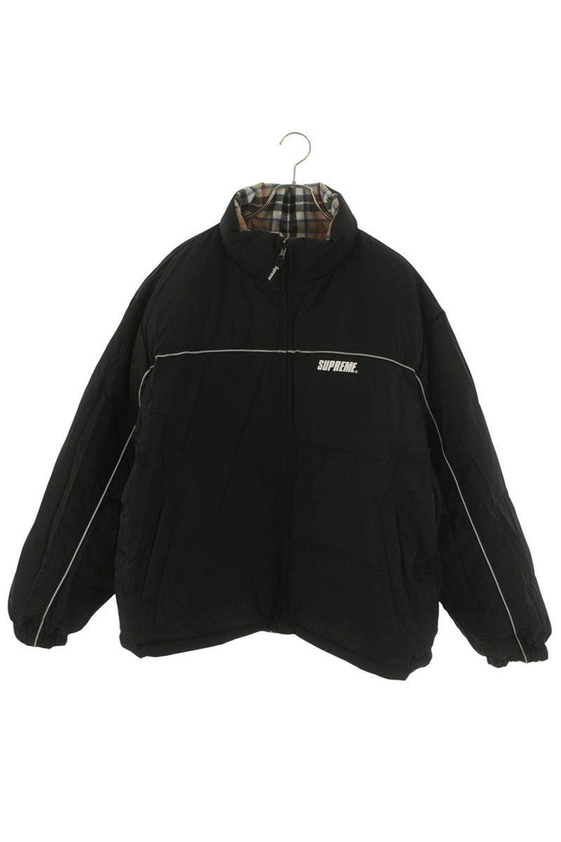 Supreme 24AW Reversible Puffer Jacket Fur Blouson Beige x Black Size XL
