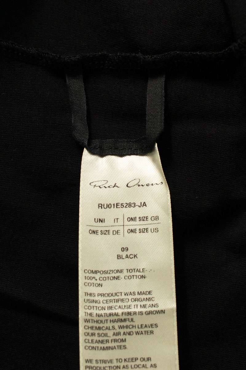 Vintage Rick Owens Tops - Rick Owens TOMMT-T Oversized T-Shirt Black One Size - Authentic Archive