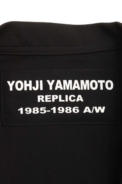 Vintage Yohji Yamamoto Tops - Yohji Yamamoto Pour Homme Replica Piping Pullover L/S Black M - Authentic Archive