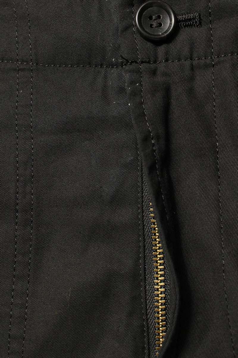ISSEY MIYAKE MEN Cotton Long Pants Black Size 1