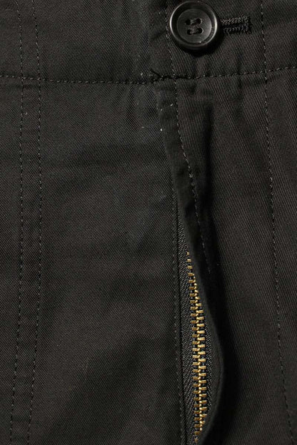 ISSEY MIYAKE MEN Cotton Long Pants Black Size 1