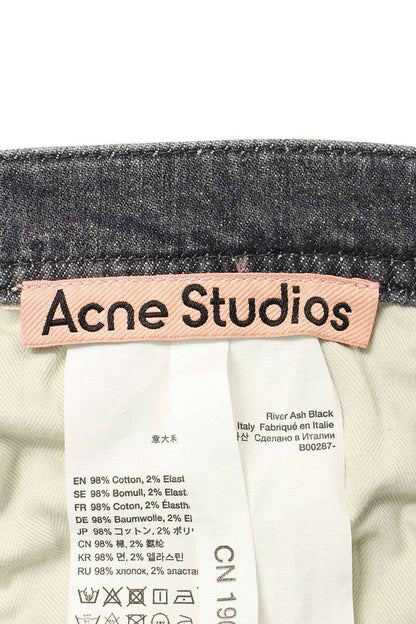 Acne Studios Denim Pants Black Size 36