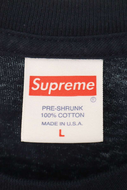 Supreme 23AW Camacho Tee Print T-Shirt Blue Size L