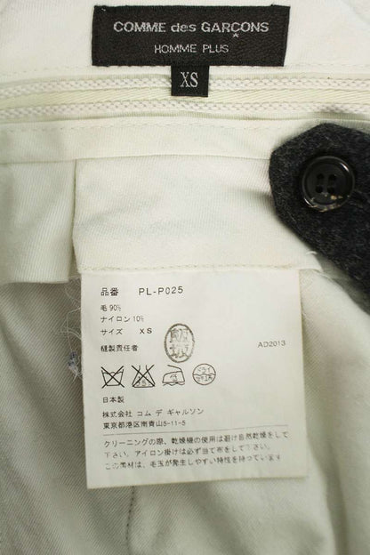 Comme des Garcons 13AW Wool Pants Gray Size XS
