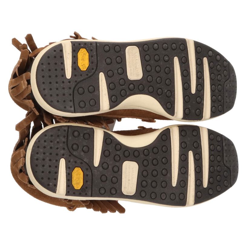 Visvim YUCCA MOC SHAMAN Suede shearling shoes Size 10.5