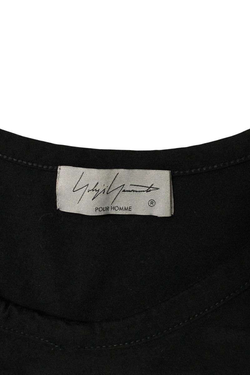 YOHJI YAMAMOTO POUR HOMME 25SS T-Shirt Black Size L