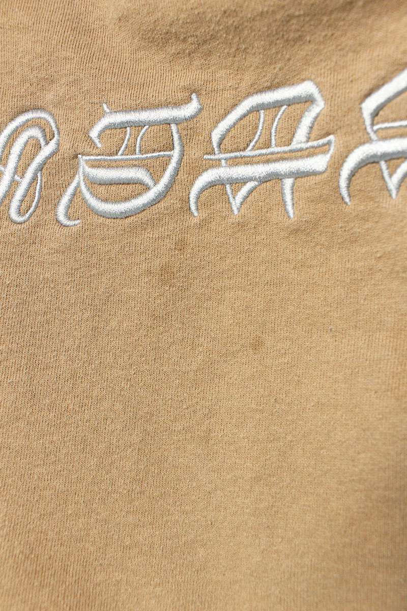 Supreme 25SS Blackletter Hooded Sweatshirt Brown Size XL