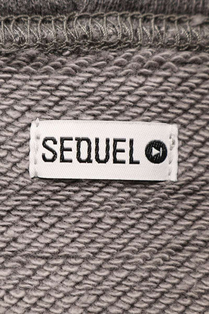 SEQUEL 23AW Print Zip Up Hoodie Gray Gray 23AW-HD Size XL
