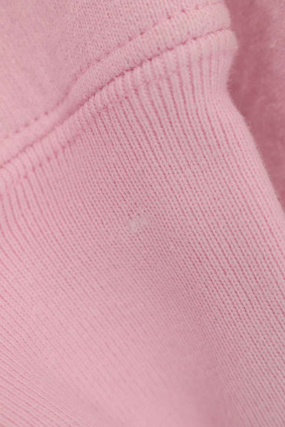 Supreme Faux Fur Zip Up Hooded Sweatshirt Pink Size XL