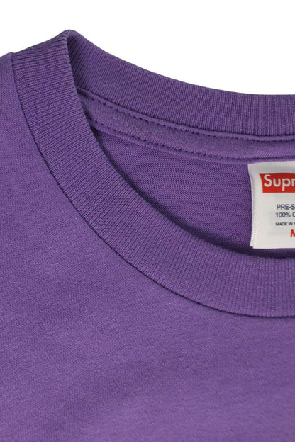 Supreme 25AW Snowman Tee T-Shirt Purple Size M