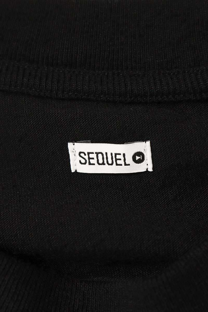 SEQUEL 25SS Print T-Shirt Black Size XL