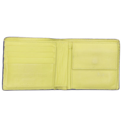 Bottega Veneta Wallet Purple x Yellow