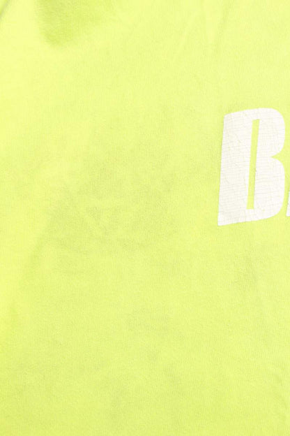 Balenciaga Logo Print T-Shirt Green Size S