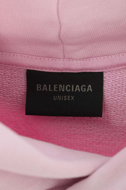 Vintage Balenciaga Tops - BALENCIAGA 24AW Classic BB Logo Hoodie Pink Size S - Authentic Archive