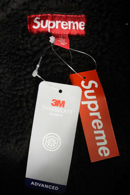 Supreme 25AW Faux Shearling Lined Bomber Jacket Blouson Black Size M