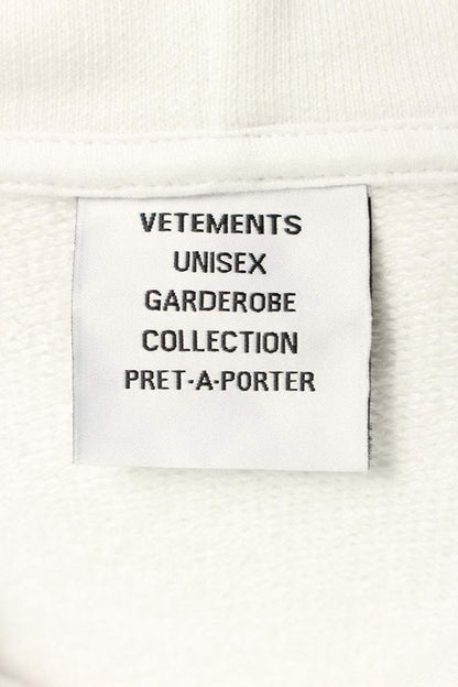 Vetements 24AW Logo Hoodie White Size XL