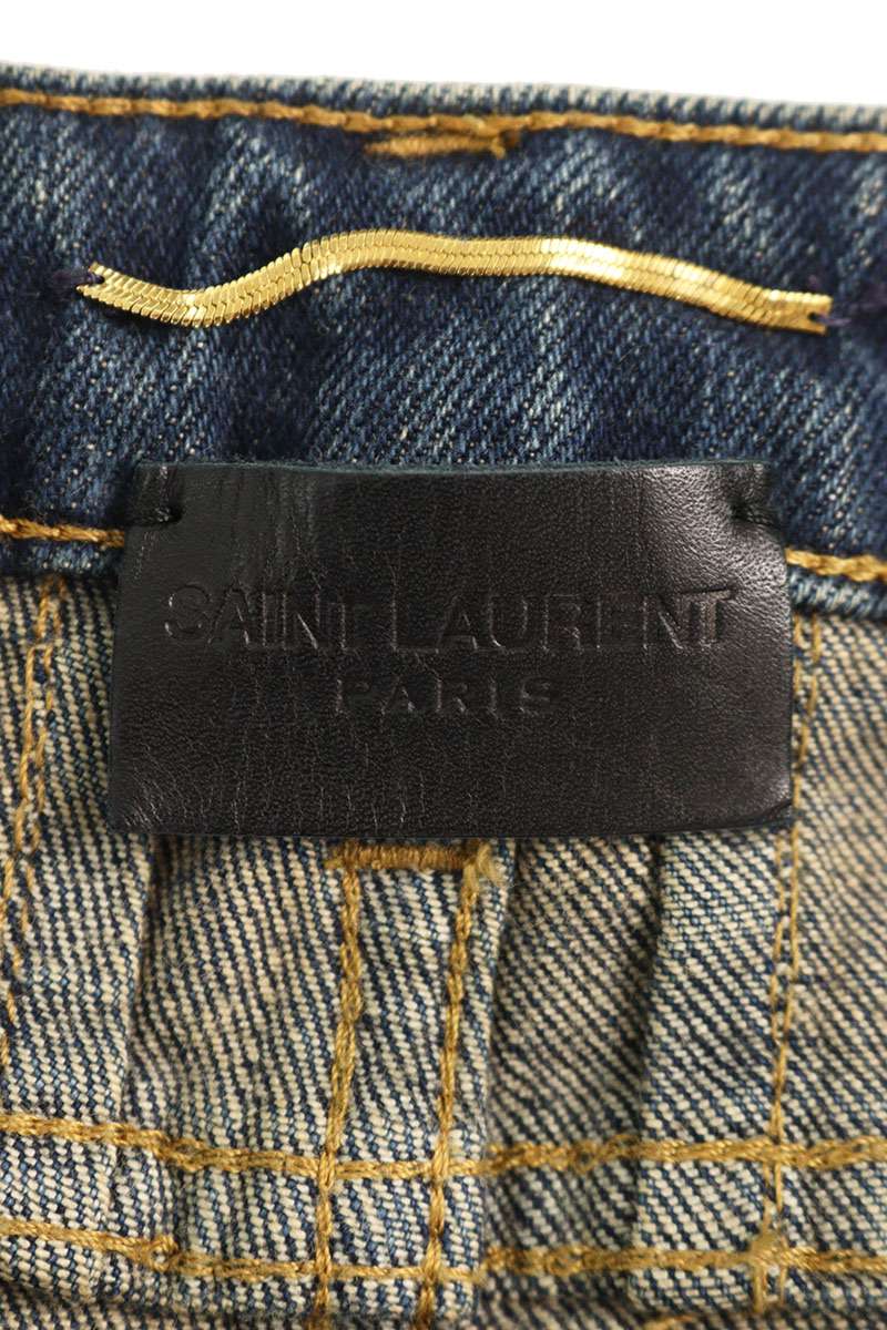 Saint Laurent Paris Denim Pants Blue US 27