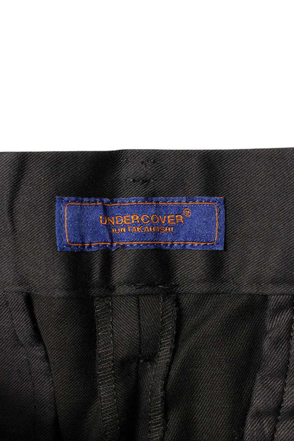 Vintage Undercover Bottoms - UNDERCOVER Reproduction Long Pants Black Size 34 - Authentic Archive