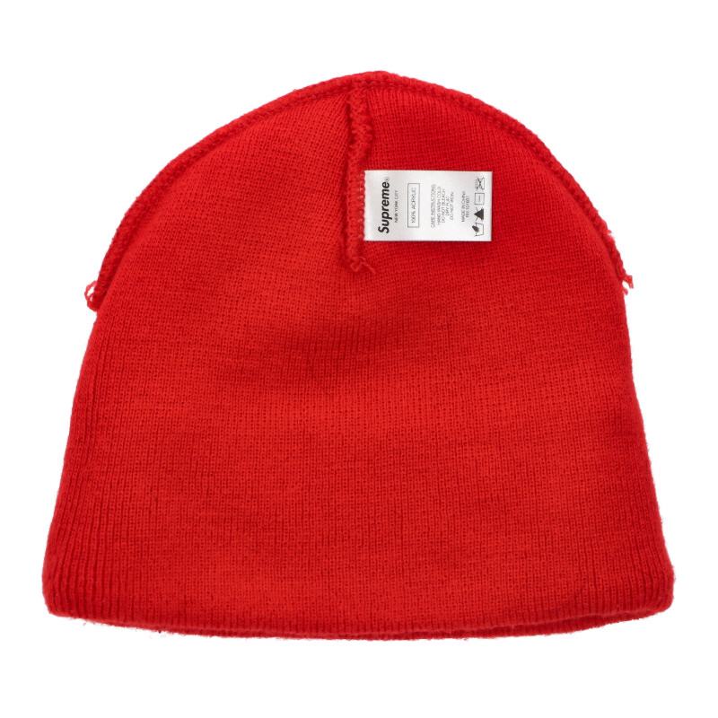 Supreme 21AW Logo Beanie Red Size ONE SIZE