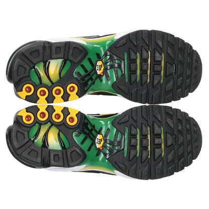 NIKE Air Max Plus Sneakers Yellow Green Black Size 8.5