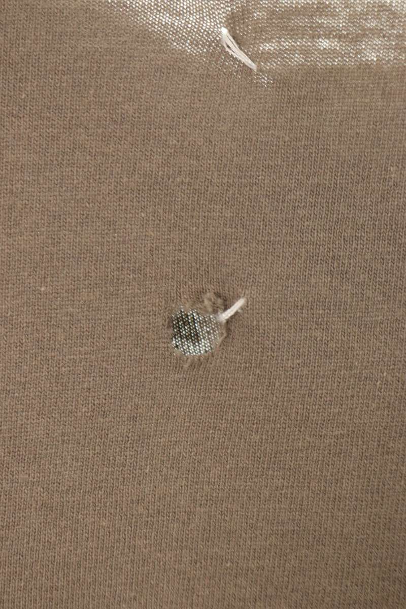 Vintage Maison Margiela Tops - Maison Margiela Cotton T-Shirt Beige Size XXL - Authentic Archive