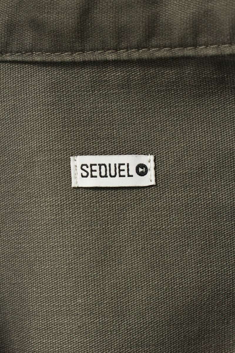 SEQUEL Logo Print Jacket Green Size L