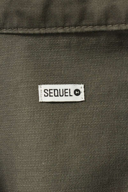 SEQUEL Logo Print Jacket Green Size L