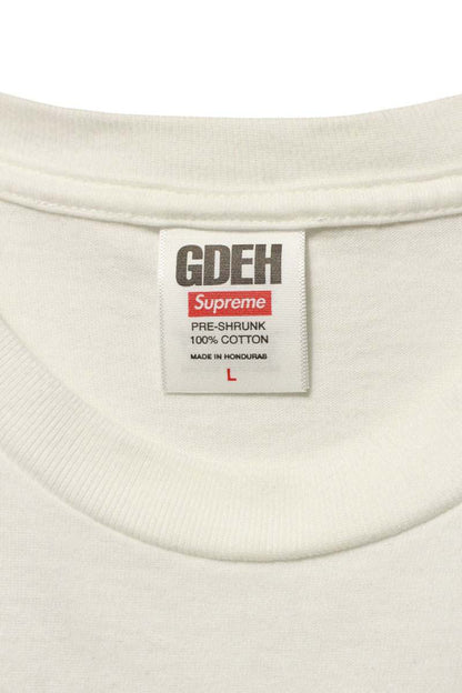 Vintage Supreme Tops - SUPREME x GOODENOUGH 25SS End Racism Tee T-Shirt White Size L - Authentic Archive