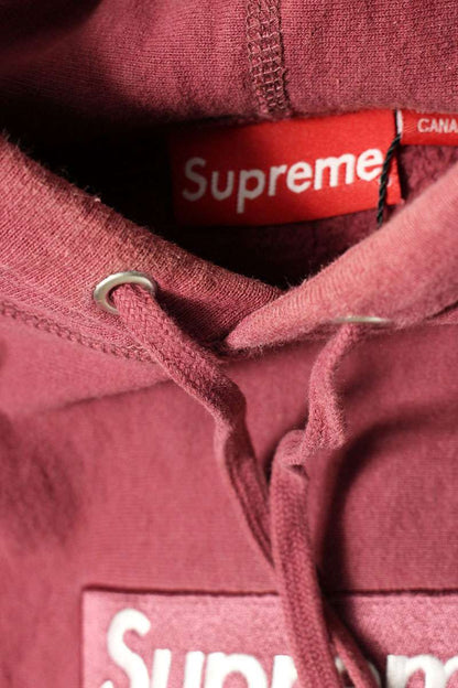 Supreme 21AW Box Logo Hooded Sweatshirt Red Size M