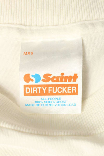Saint Michael SAINT Print T-Shirt White Size XL