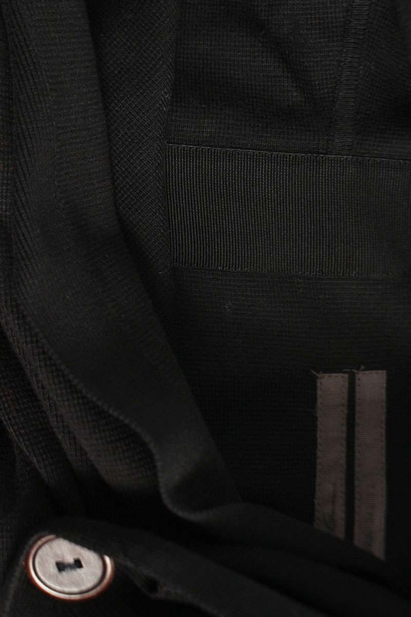 Vintage Rick Owens Tops - Rick Owens 12SS Sleeveless Long Hoodie Cotton Black Size S - Authentic Archive