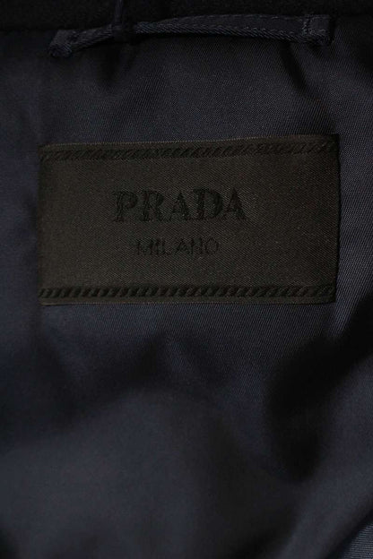 Prada 24AW Vintage Blouson White x Blue Size L